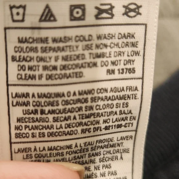 Bold Statement Black Graphic Tee Size M, Can Be Unisex! - Picture 4 of 6